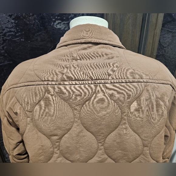 Maison Article Mens Brown Quilted Jacket. Medium. Casual Streetwear - Picture 6 of 10